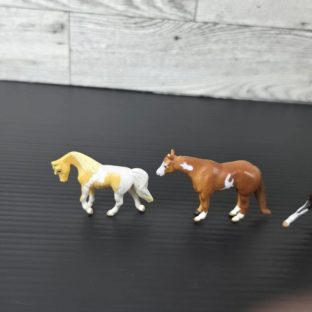 Vintage Breyer Mini Whinnies, Lot Of 6 Miniature Horse Figures Collectibles Mode